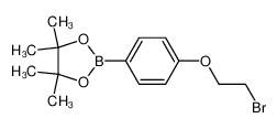 2-(4-(2-Bromoethoxy)phenyl)-4,4,5,5-tetramethyl-1,3,2-dioxaborolane 913836-27-8