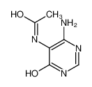 N-(6-amino-4-oxo-1H-pyrimidin-5-yl)acetamide