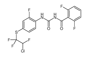 N-[[4-(2-chloro-1,1,2-trifluoroethyl)sulfanyl-2-fluorophenyl]carbamoyl]-2,6-difluorobenzamide