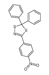 117053-90-4 3-(4-Nitro-phenyl)-5,5-diphenyl-[1,4,2]dithiazole