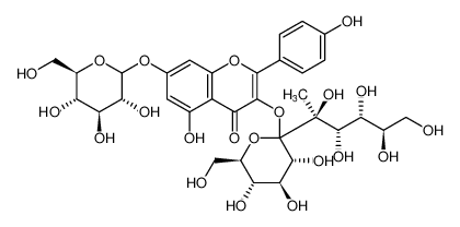 山柰酚-3-O-槐二糖-7-O-葡萄糖苷