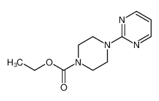 1-Piperazinecarboxylic acid, 4-(2-pyrimidinyl)-, ethyl ester 99931-83-6