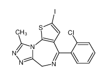 67860-41-7 structure, C15H10ClIN4S