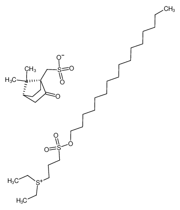 85577-55-5 structure, C33H64O7S3