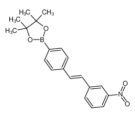 (E)-4,4,5,5-tetramethyl-2-(4-(3-nitrostyryl)phenyl)-1,3,2-dioxaborolane 1422172-87-9