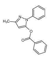 56159-67-2 spectrum, (3-methyl-1-phenyl-1H-pyrazol-5-yl) benzoate