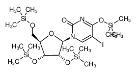 111582-84-4 spectrum, 1-((2R,3R,4R,5R)-3,4-bis((trimethylsilyl)oxy)-5-(((trimethylsilyl)oxy)methyl)tetrahydrofuran-2-yl)-5-iodo-4-((trimethylsilyl)oxy)pyrimidin-2(1H)-one