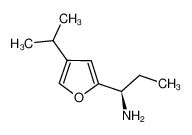 (1R)-1-(4-propan-2-ylfuran-2-yl)propan-1-amine 473733-02-7