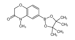 4-Methyl-1,4-benzoxazin-3-one-6-boronic acid, pinacol ester 1218790-29-4