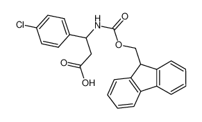 3-(4-chlorophenyl)-3-(9H-fluoren-9-ylmethoxycarbonylamino)propanoic acid 194471-87-9