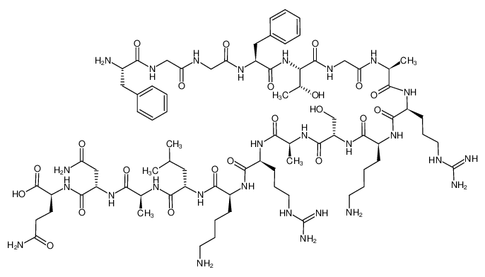 170713-75-4 structure, C79H129N27O22