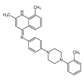 87602-50-4 2,8-二甲基-N-{4-[4-(2-甲基苯基)-1-哌嗪基]苯基}-4-喹啉胺