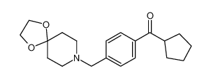 环戊基[4-(1,4-二氧杂-8-氮杂螺[4.5]癸-8-基甲基)苯基]甲酮