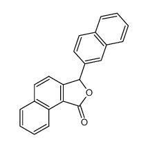 73540-68-8 spectrum, 3-(naphthalen-2-yl)naphtho[1,2-c]furan-1(3H)-one