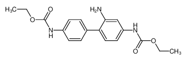 71857-96-0 spectrum, amino-2 bis(ethoxycarbonylamino)-4,4' biphenyle