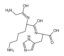 (2S)-2-[[(2S)-6-amino-2-[(2-aminoacetyl)amino]hexanoyl]amino]-3-(1H-imidazol-5-yl)propanoic acid