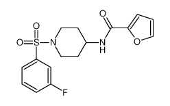 606113-19-3 structure, C16H17FN2O4S