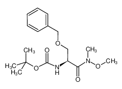 BOC-O-BENZYL-L-SERINE N,O-DIMETHYLHYDROXAMIDE 115186-34-0