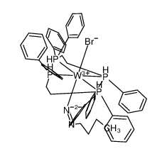 68034-61-7 structure, C56H61BrN2P4W