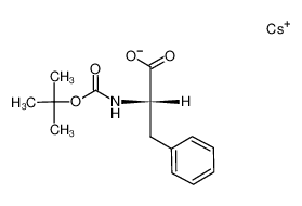 42538-61-4 N-t-butyloxycarbonyl-phenylalanine cesium salt