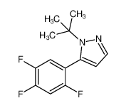 1246078-80-7 1-(叔丁基)-5-(2,4,5-三氟苯基)-1H-吡唑