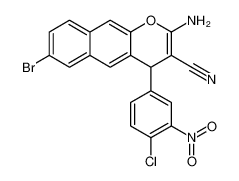 7243-14-3 structure, C20H11BrClN3O3