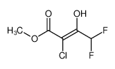 115525-64-9 structure, C5H5ClF2O3