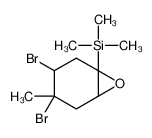 69616-43-9 structure, C10H18Br2OSi