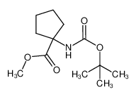 248262-96-6 spectrum, 1-tert-butoxycarbonylaminocyclopentanecarboxylic acid methyl ester