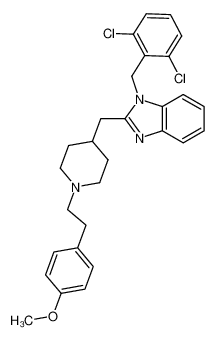 100016-25-9 structure, C29H31Cl2N3O