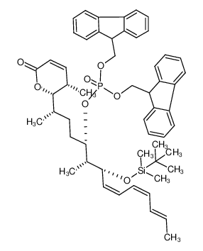 924286-46-4 structure, C55H67O7PSi