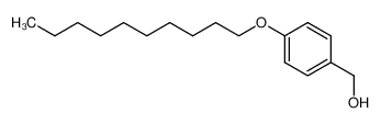 3256-44-8 spectrum, p-(decyloxy)benzyl alcohol