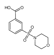 3-morpholin-4-ylsulfonylbenzoic acid 299181-75-2