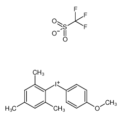 1330681-27-0 spectrum, 4-methoxyphenyl(mesityl)iodonium trifluoromethanesulfonate