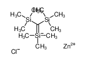 164663-43-8 structure, C10H27ClSi3Zn