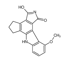 4,5,6,7-tetrahydro-11-methoxy-1H-cyclopenta[a]pyrrolo[3,4-c]carbazole-1,3(2H)dione