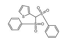 119715-40-1 2-[bis(benzenesulfonyl)methyl]thiophene