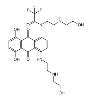 784098-24-4 structure, C24H27F3N4O7