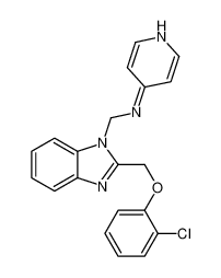 84138-35-2 structure, C20H17ClN4O