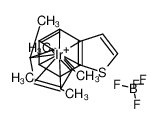 114057-28-2 structure, C18H22BF4IrS