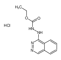 ethyl N-(phthalazin-1-ylamino)carbamate,hydrochloride 3778-76-5