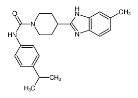 606081-76-9 structure, C23H28N4O