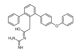 N-(diaminomethylidene)-2-[2-(4-phenoxyphenyl)-6-phenylphenyl]acetamide