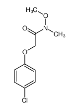 18232-70-7 2-(4-chlorophenoxy)-N-methoxy-N-methylacetamide