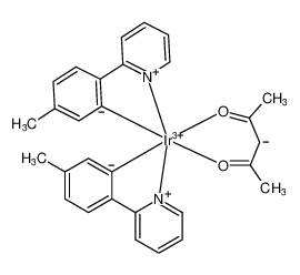 337526-86-0 structure, C29H29IrN2O2++