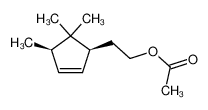 Acetic acid 2-((1S,4R)-4,5,5-trimethyl-cyclopent-2-enyl)-ethyl ester