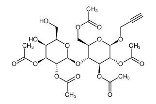 1609970-11-7 structure, C25H34O16