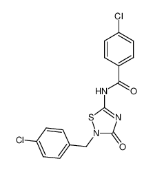 1261289-04-6 structure, C16H11Cl2N3O2S