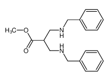 methyl 3-(benzylamino)-2-((benzylamino)methyl)propanoate 496974-24-4