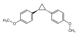 6000-10-8 (1R*,2R*)-1,2-bis(4-methoxyphenyl)cyclopropane